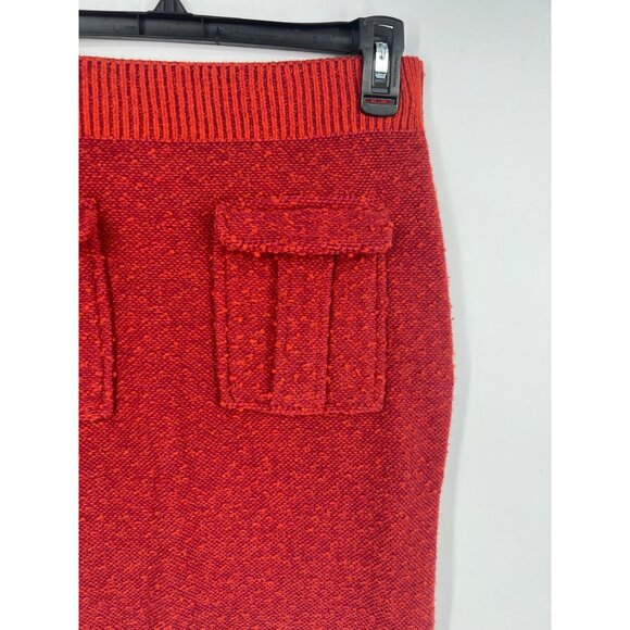 Anthropologie Moth Womens Wool Blend Textured Tweed Mini Skirt Size XS - Picture 2 of 5